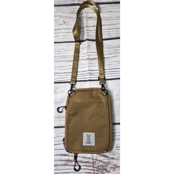 DoD Glasaco Sacoche Sunglasses Case Unisex Brown Model: BA030-CA Lightweight - Picture 2 of 11